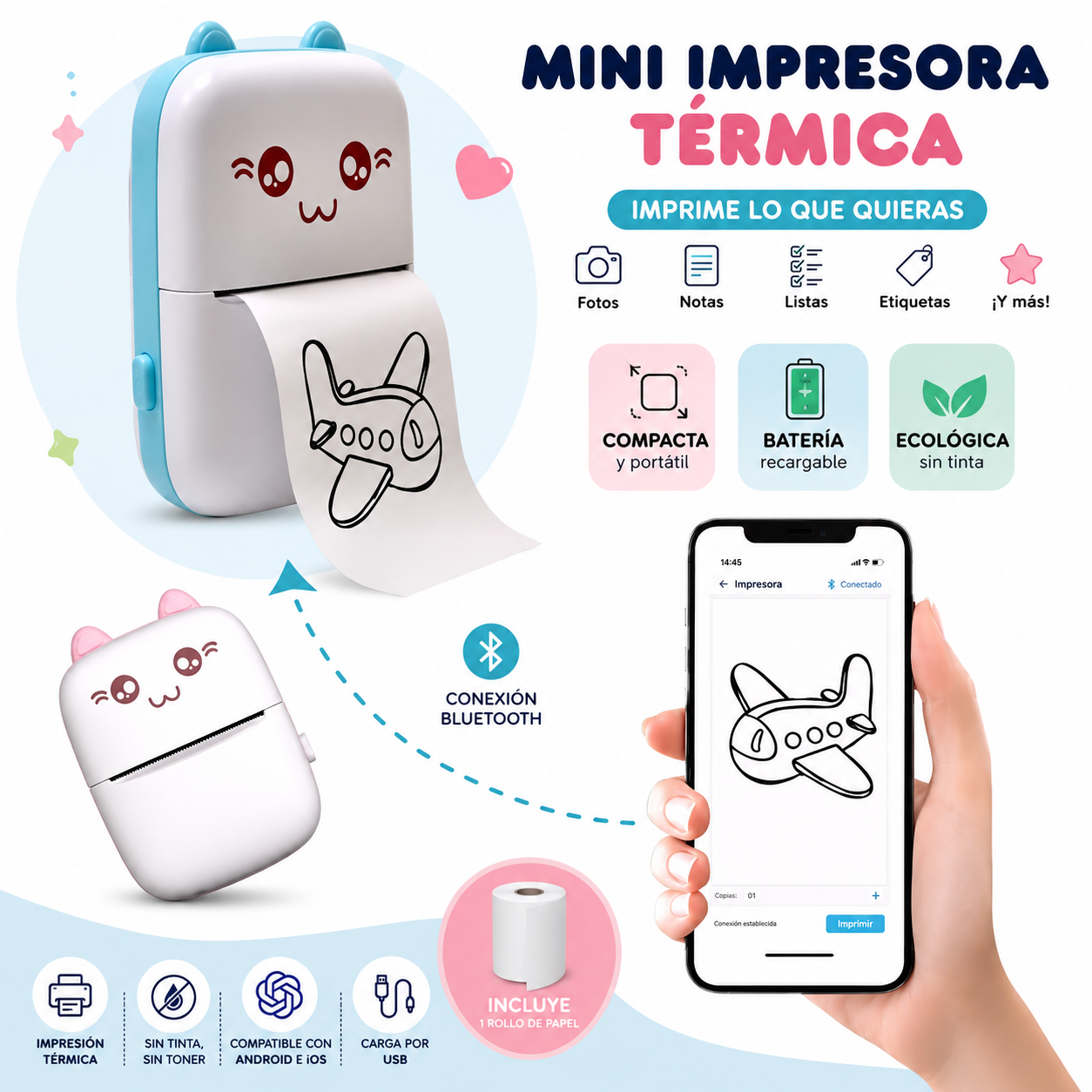 Mini impresora termica