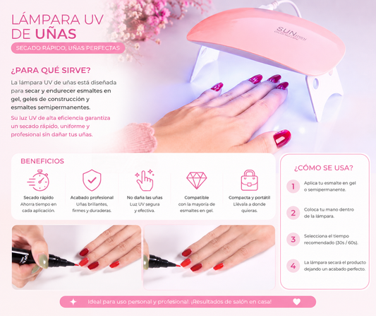 Lampara de uñas uv